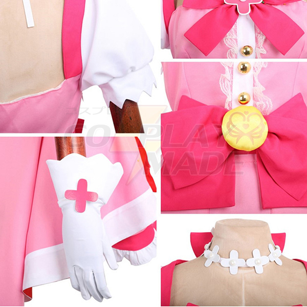 Pretty Cure Cure Flora Cosplay Kostumer Cosplay Frakke Udklædning Tøj