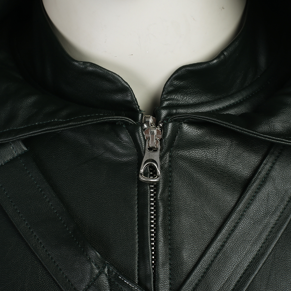 Arrow Season 5 Prometheus Cosplay Costume Black Leather