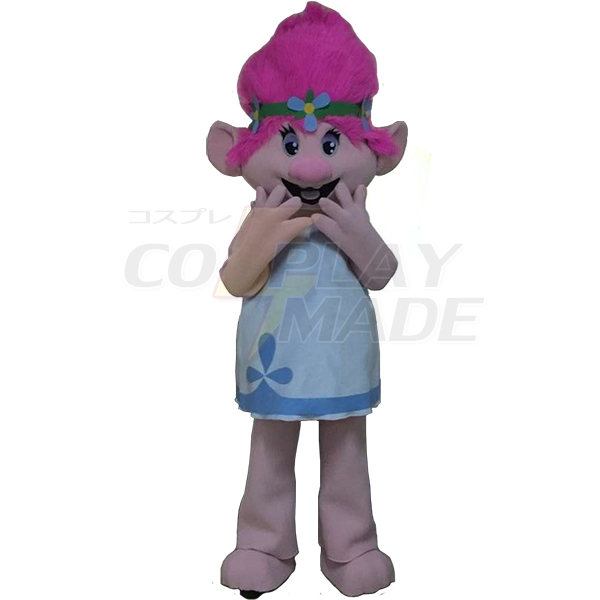 Trolls Princess Poppy Mascot Costume Cartoon