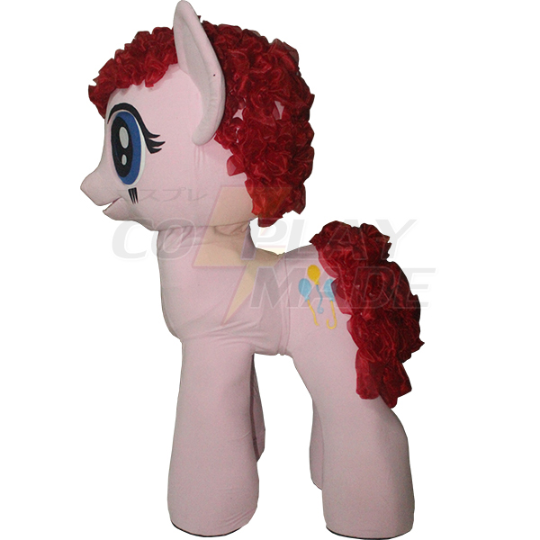 Pink My Little Pony Mascot Costume Cartoon