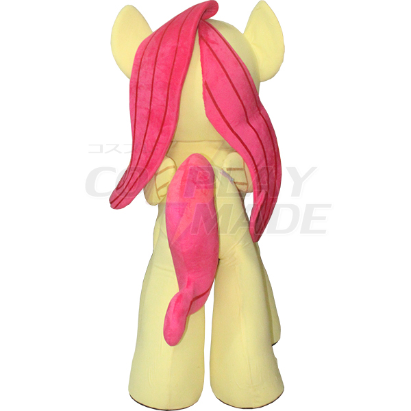 Yellow My Little Pony Mascot Costume Cartoon