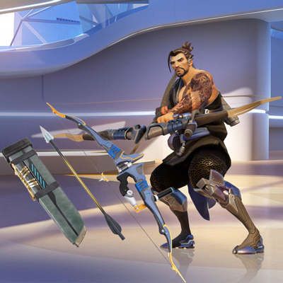 Game Overwatch Hanzo Cosplay Rekviziti Halloween Dodatna oprema Slovenija