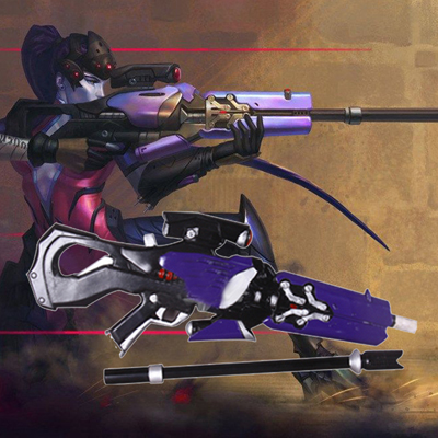 Ow Emily Widowmaker Cosplay Στηρίγματα Halloween Αξεσουάρ Ελλάδα