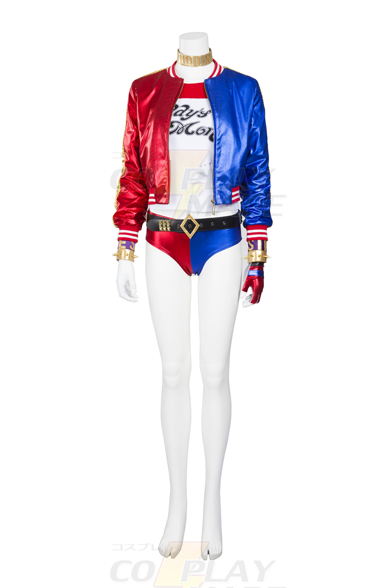 Suicide Squad Harley Quinn Costume Carnaval Cosplay Déguisement d\'Halloween Outfit France