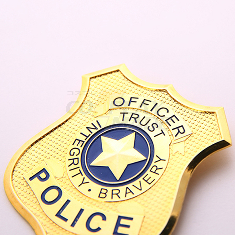 Zootopia Judy Hopps Rabbit Constable Police Badge Brooch Metal Cosplay België