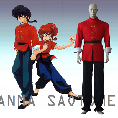 Ranma ½ Boy Part Saotome Cosplay Kostuums