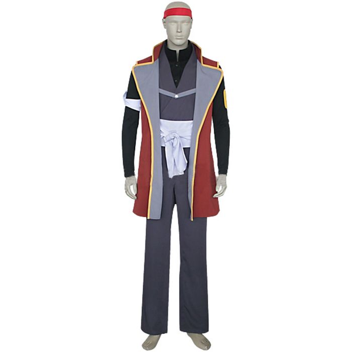 Rurouni Kenshin Captain Sagara Cosplay asut Naamiaisasut