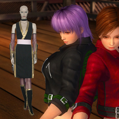 Death or Health Black Kasumi Cosplay Outfits