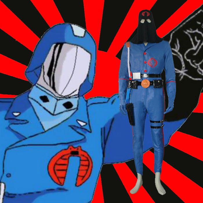 G.I. Joe The Rise of Cobra Cobra Commander Cosplay Kostume Fastelavn