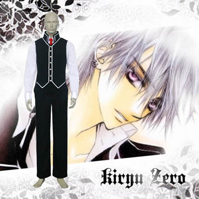 Luksuriøs Vampire Knight Cone Health Kiryu Zero udklædning Fastelavn Kostumer