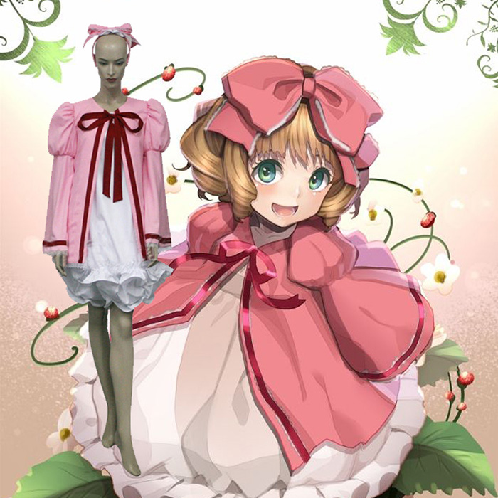 Luxury Rozen Maiden Hinaichigo Strawberry Doll Cosplay Costumes Wellington