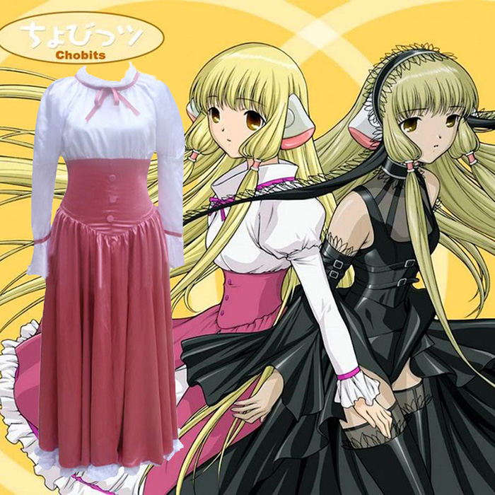 Déguisements Chobits Chi Maid Costume Carnaval Cosplay