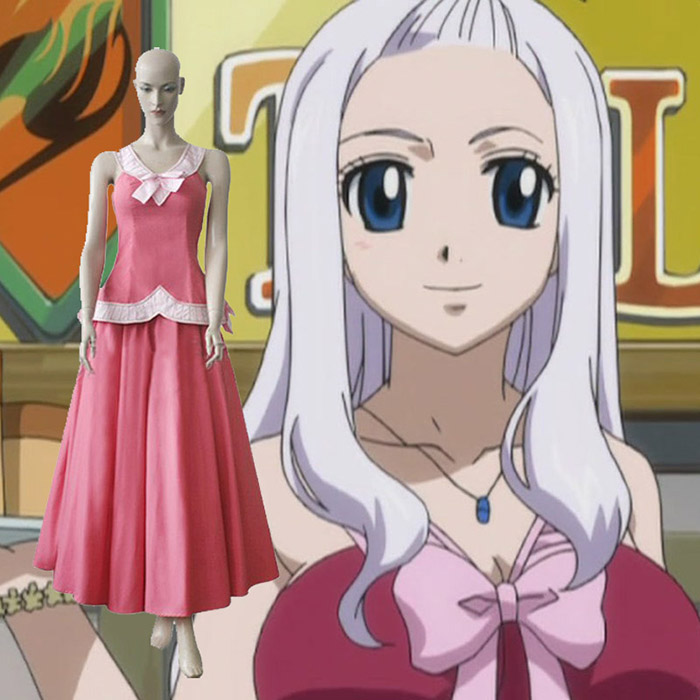 Déguisements Fairy Tail Mirajane Strauss Costume Carnaval Cosplay