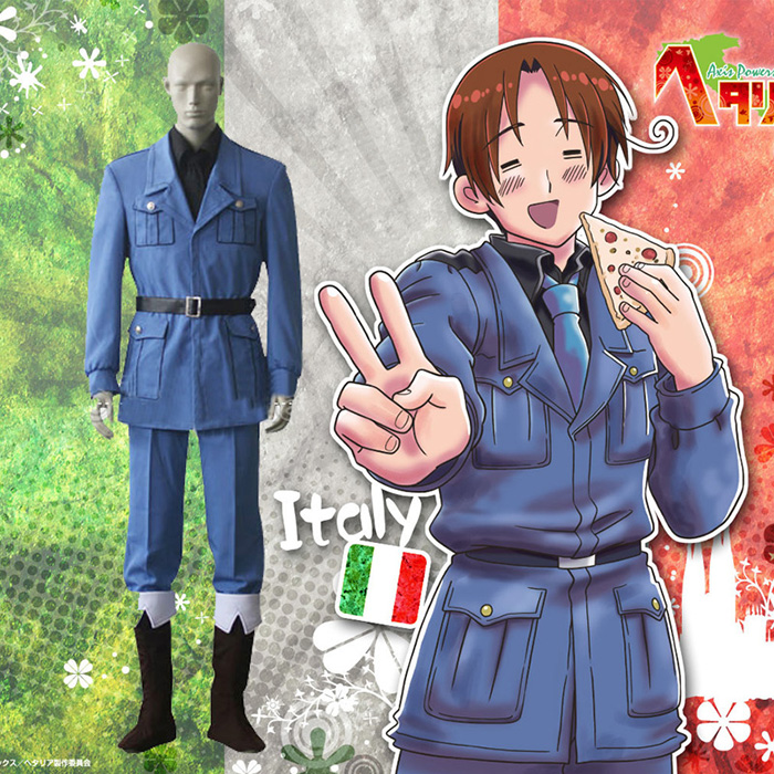 Hetalia Axis Powers Italy Cosplay Outfits Cosplaymade