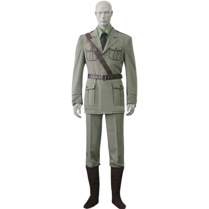 Hetalia Axis Powers United Kingdom Cosplay Kostume Fastelavn