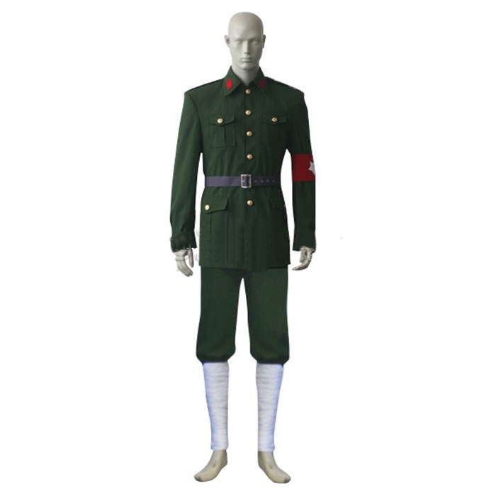 Luksuriøs Hetalia Axis Powers Chinese Allies udklædning Fastelavn Kostumer
