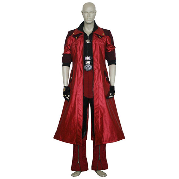 Luksuriøs Devil May Cry 4 Dante IV udklædning Fastelavn Kostumer
