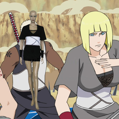 Naruto Team Cloud Samui Faschingskostüme Cosplay Kostüme