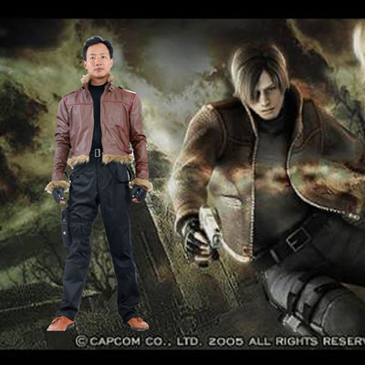 Resident Evil Lyon Scott Kennedy Faschingskostüme Cosplay Kostüme