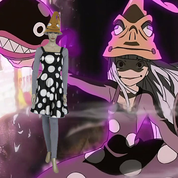 Soul Eater Eruka Frog Cosplay Kostume Anime Fastelavn