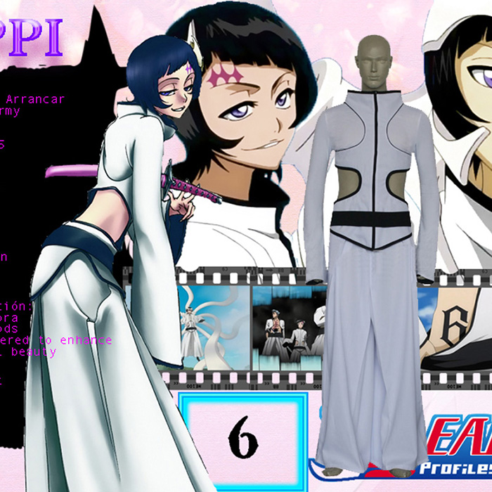 Déguisements Bleach The Sixth Luppi Antenor Men Costume Carnaval Cosplay