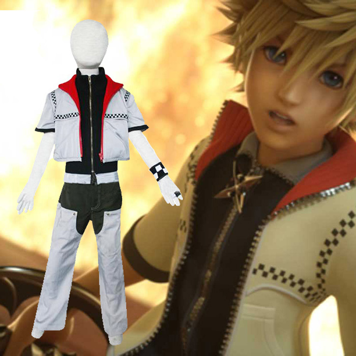 Luksuriøs Kingdom Hearts 2 Roxas Kids udklædning Fastelavn Kostumer