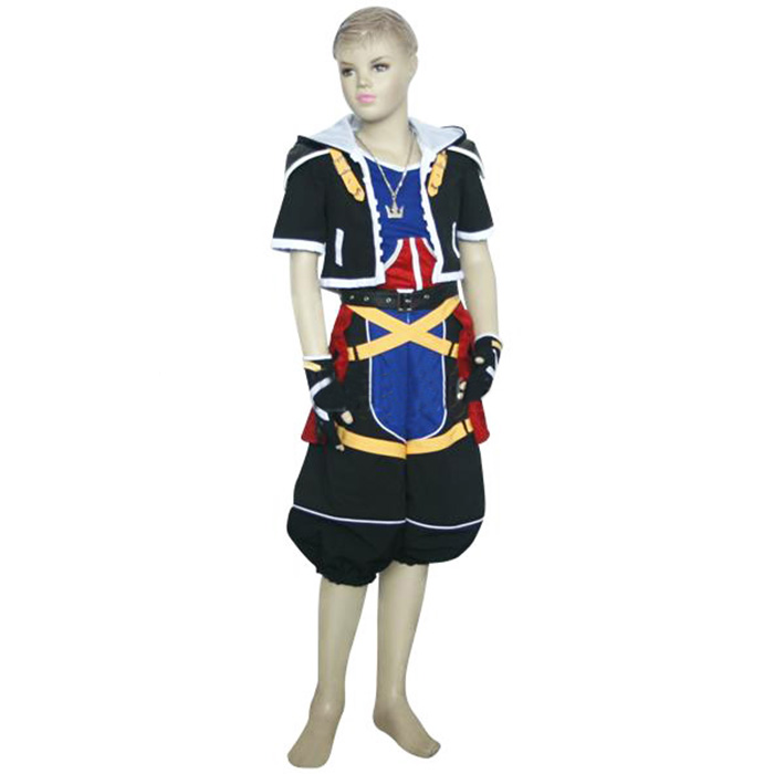 Luksuriøs Kingdom Hearts 2 Sora Kids udklædning Fastelavn Kostumer