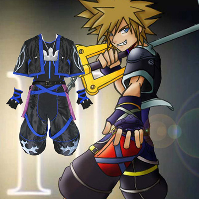 Kingdom Hearts 2 Anti Sora Cosplay Kostume Fastelavn