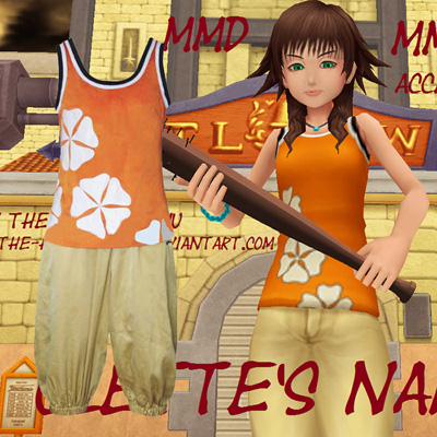 Kingdom Hearts 2 Olette Cosplay Outfits