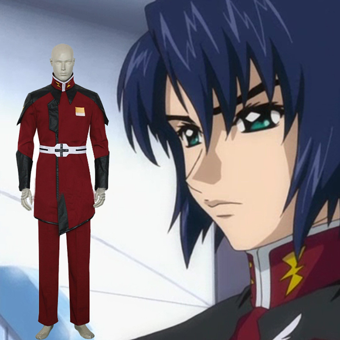Luksuriøs Mobile Suit Gundam Seed Athrun Zala udklædning Fastelavn Kostumer