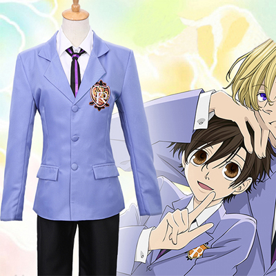 TV Ouran High School Host Club Cosplay Costume Accessory Iron Badge