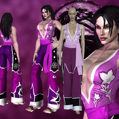 Mortal Kombat Li Mei Cosplay Outfits Anime