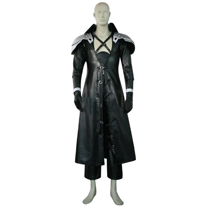 Deluxe Final Fantasy VII 7 Sephiroth Cosplay Kostume Fastelavn