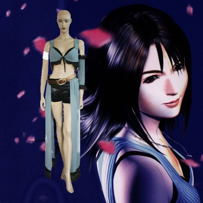 Final Fantasy VIII8 Rinoa-Cosplay Kostume Fastelavn