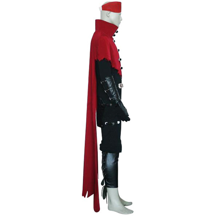 Déguisements Final Fantasy VII 7 Vincent Valentine Costume Carnaval Cosplay