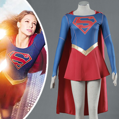 Supergirl asut Superwoman Kara Danvers Cosplay Asuja Naamiaisasut