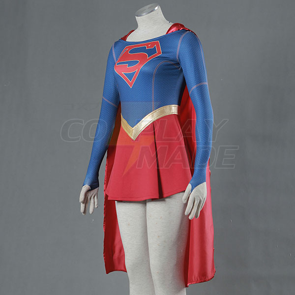 Supergirl Jelmez Superwoman Kara Danvers Cosplay Ruhák Karnevál