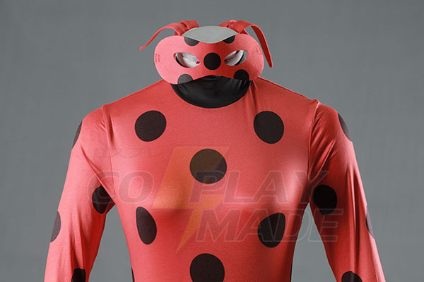 Miraculous Ladybug Cosplay Kostume Marinette Spandex Zentai Suit Fastelavn