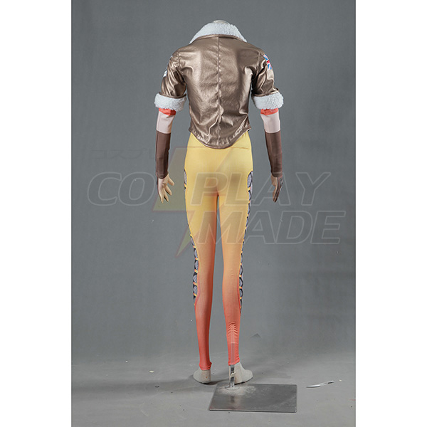 Overwatch OW Tracer Cosplay Halloween Jelmez Zentai Suit (Simple Version) Karnevál