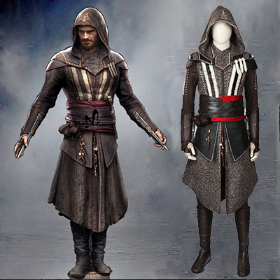 Assassin\'s Creed Callum Lynch Cosplay Kostume (Ingen sko) Fastelavn