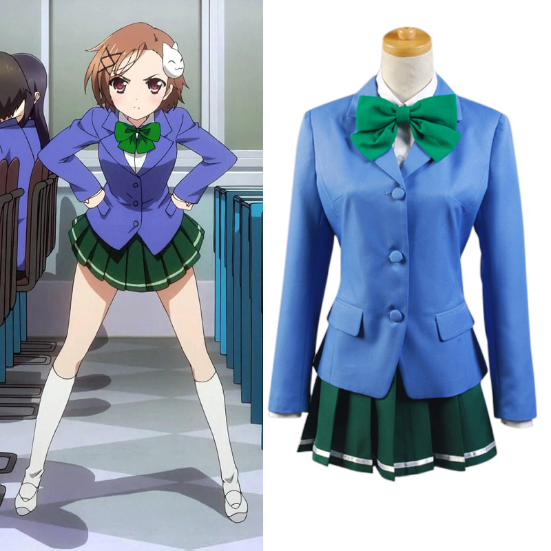 Accel World Cosplay Costume School Outfit Uniform