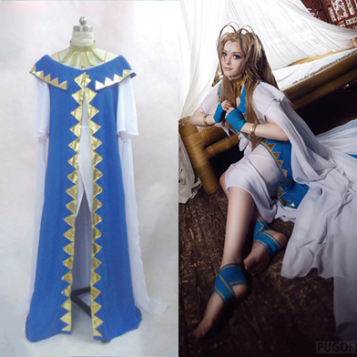 Oh My Goddess Cosplay Kostume Deluxe Edition Fastelavn