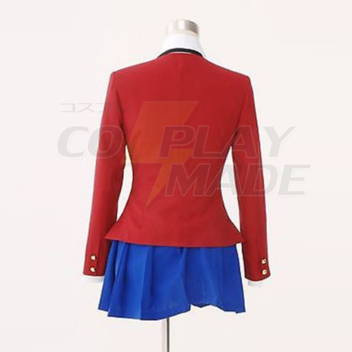 Toradora Taiga Aisaka Skoleuniform Cosplay Kostume Fastelavn