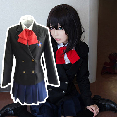 Another Misaki Mei Cosplay Costume Uniforme Scolaire Carnaval