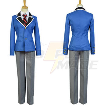 Aoharu x Machinegun Hotaru Tachibana Skoleuniform Cosplay Kostume Fastelavn