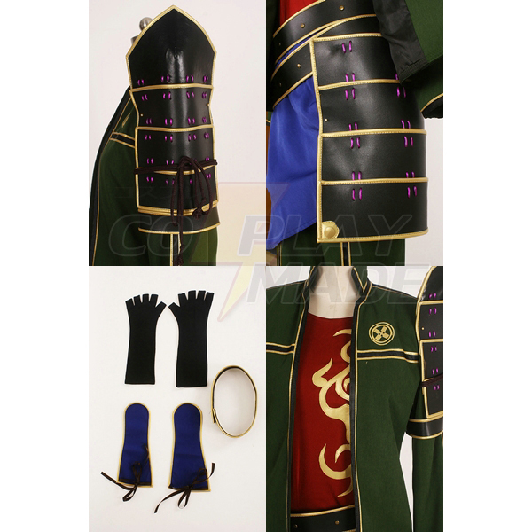 Touken Ranbu Otegine Cosplay Kostume Uniforms Fastelavn