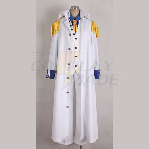 One Piece Kuza Uniform Cosplay Kostume Fastelavn