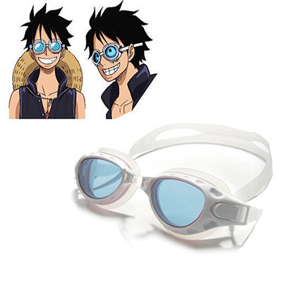 One Piece Film Gold Monkey·D·Luffy Swimming Goggles Cosplay Rekvisita Karneval