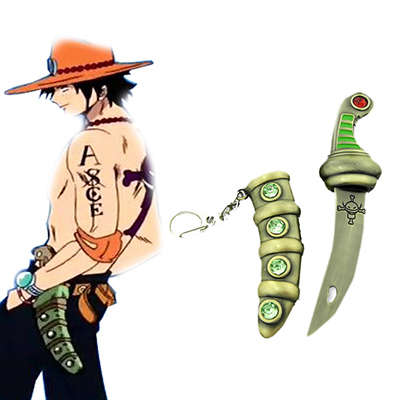 One Piece Portgas·D· Ace Dagger Cosplay Accessories Fastelavn
