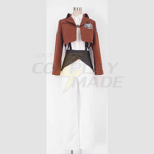Attack On Titan Colossal Survey Corps Cosplay Kostume Fastelavn